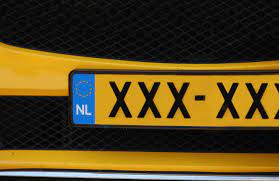 Holandia tablice rejestracyjne